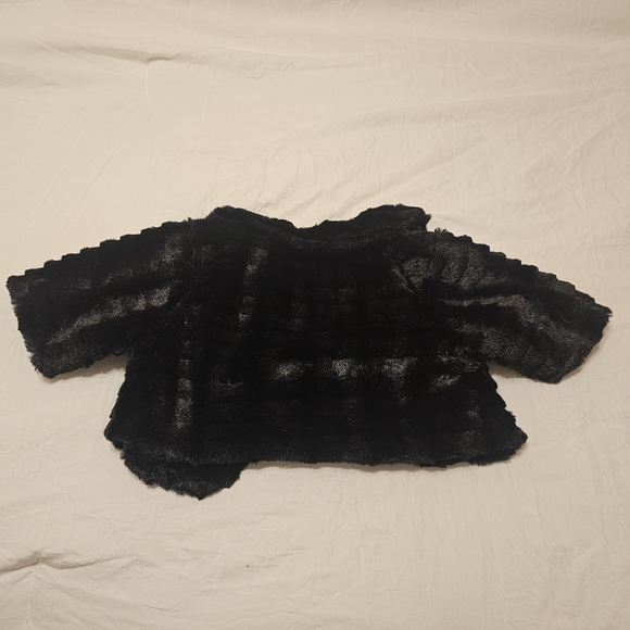 Hartstrings Faux Fur Jacket 2t Black - Picture 6 of 7